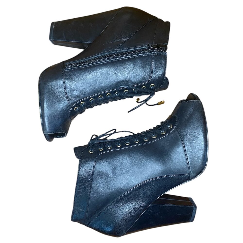 🔮MAGICK VIBES🔮 Vince Camuto Vintage REAL LEATHER Ankle Boots from 2008